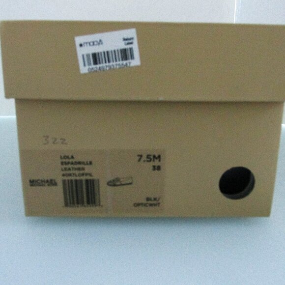 Michael Kors (Lola) New Leather Espadrilles Size 7.5 - Picture 7 of 7